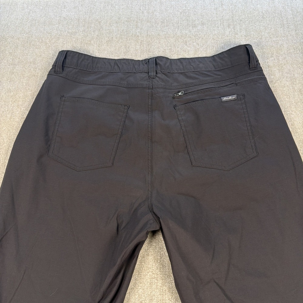 Eddie Bauer Pants Mens 40x32 Outdoor Hiking Stretch Nylon 5-Pocket Casual Gray - Picture 13 of 14